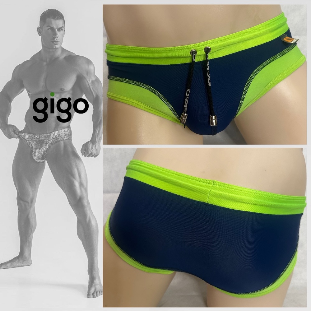 GIGO Swimsuit 28-32" waist Gently worn Nylon/spandex No size or fabric tags